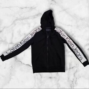 Calvin Klein Mens Size Small Full Zip Sweatshirt